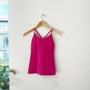 Lululemon Pink Power Y Tank Size 6